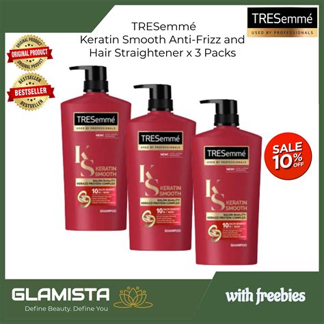 Glamista Tresemmé Keratin Smooth Anti Frizz And Hair Straightener