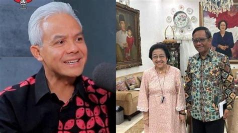 Tunjuk Mahfud Md Jadi Cawapres Ganjar Pranowo Megawati Beber Alasan