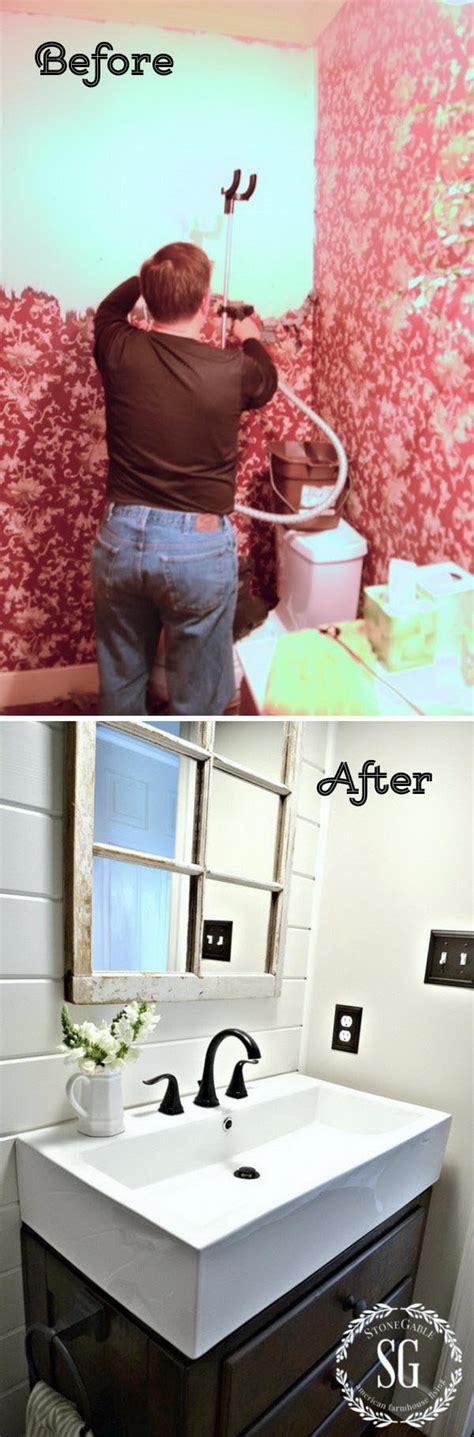 50 Gorgeous Bathroom Makeovers With Before And After Photos Hative