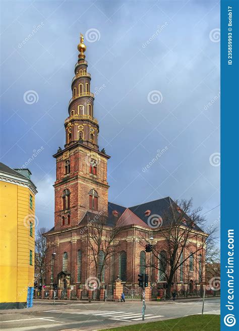 Church Of Our Saviour Copenhagen Denmark Editorial Stock Photo