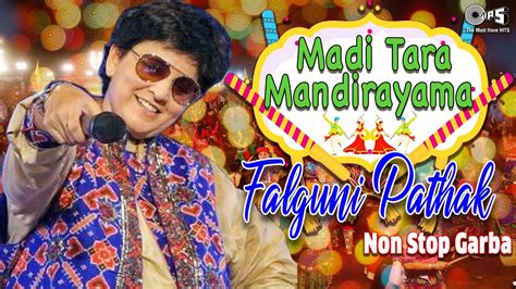 This is a compilation of top 5 bollywood dandiya & garba movie songs. Falguni Pathak Non Stop Garba Madi Tara Mandirayama ...