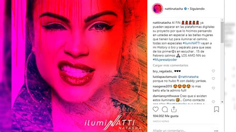 Emisoras Unidas Natti Natasha Lanza Su Primer álbum Llamado Iluminatti