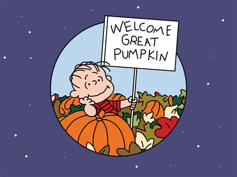 Welcome Great Pumpkin By Stephen Biddle On Dribbble