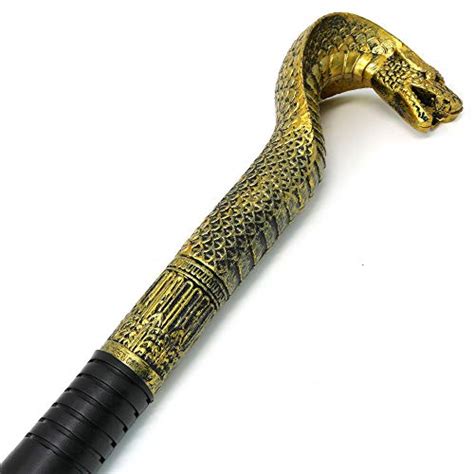 Skeleteen King Cobra Pimp Cane Egyptian Style Staff Or Scepter For