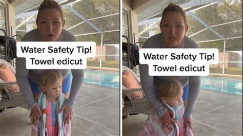 Non Avvolgete I Bambini In Un Asciugamano L Istruttrice Di Nuoto Spiega Perché Video