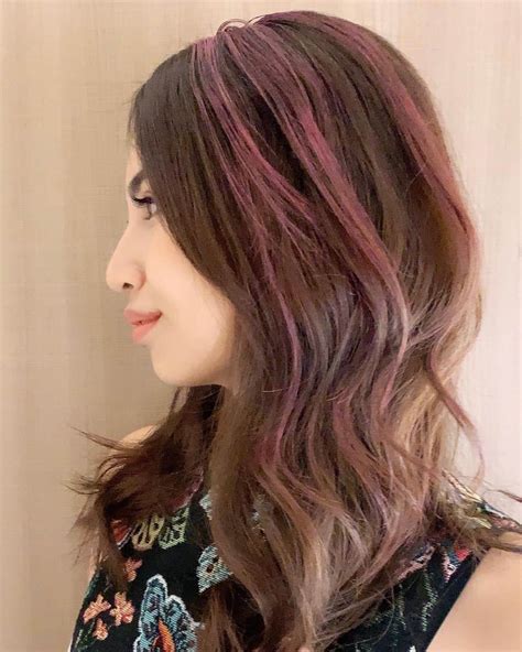 Dj Cellyさんのインスタグラム写真 Dj Cellyinstagram「先日のパーティーで♡ Paf 1 Day Hair Tintのピンクを使って髪色を少し華やかにしてみました