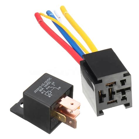 Buy 1pc Waterproof Automotive Relay 12v 80a 5pin Dc