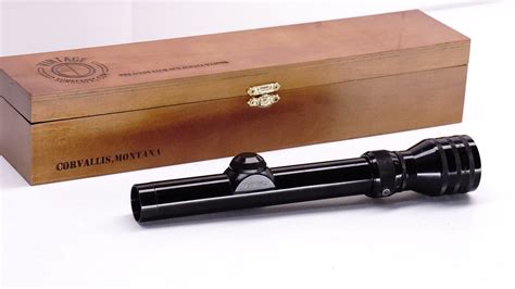 Vintage Gun Scopes — Redfield Traditional 1x 4x 1 Duplex