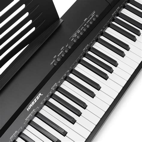 88 Key Electronic Keyboard With Touch Sensitive Keys By Hamzer Mix