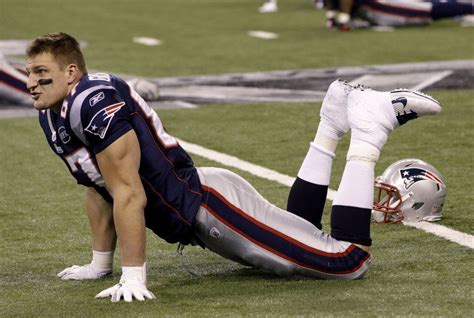New England Patriots Rob Gronkowski Doesnt Show Any Sorrow After