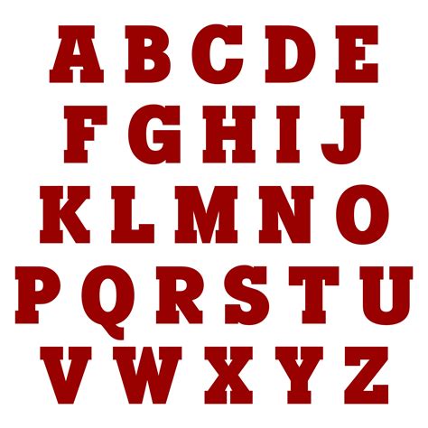 Use the following steps to get. 7 Best Images of 5 Inch Printable Letters A-Z - Free ...