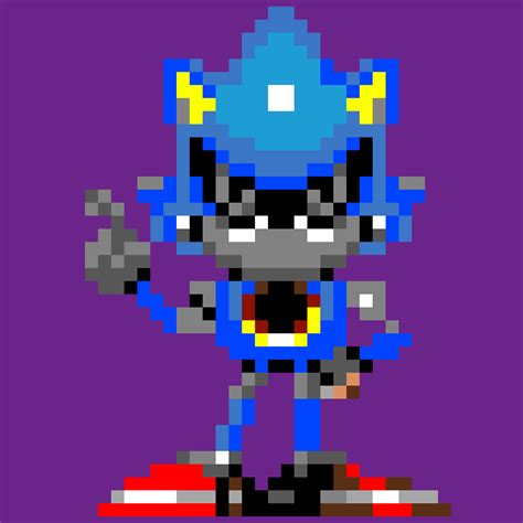 Pixilart Metal Sonic By Shooneer83
