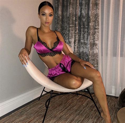 Draya Michele Kept It Sexy In Her Fashion Nova Lace Set Fashion Bomb Daily