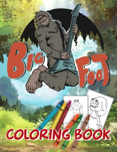 Bigfoot Coloring Book Most Amazing Everything Collection Ted Adult