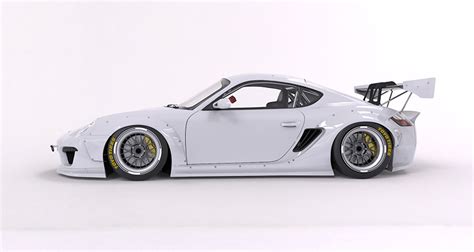 Pandem Porsche Cayman 987 V2 Wide Body Kit 橋本コーポレーション Hashimoto