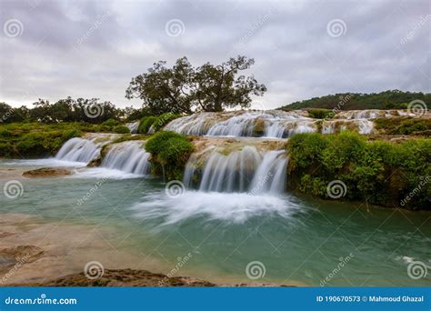 Darbat Waterfalls Salalah Sultanate Of Oman Royalty Free Stock Image