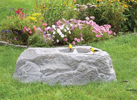 Please be guided that it won't function efficiently if the level of water is quite low, if it is in. Duncraft.com: Dekorra WaterStone Bird Fountain