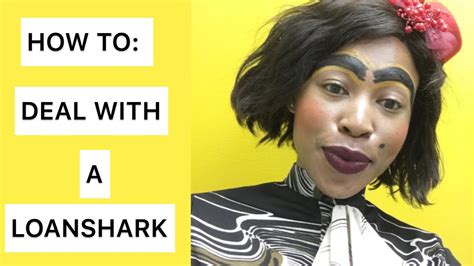 How To Deal With Loan Sharks South African Youtuber Dineo Moumakoe