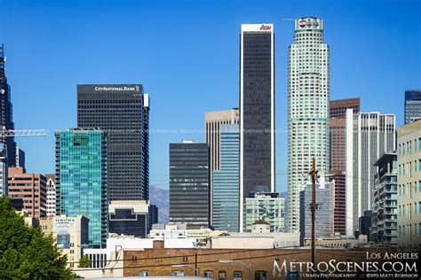 Us Bank Tower And Aon Building Los Angeles Los