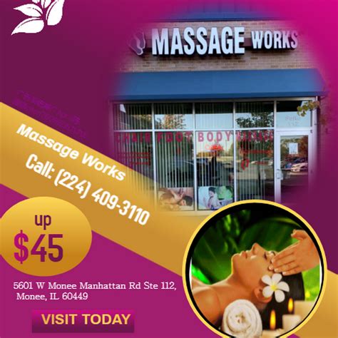 Massage Works Massage Spa In Monee