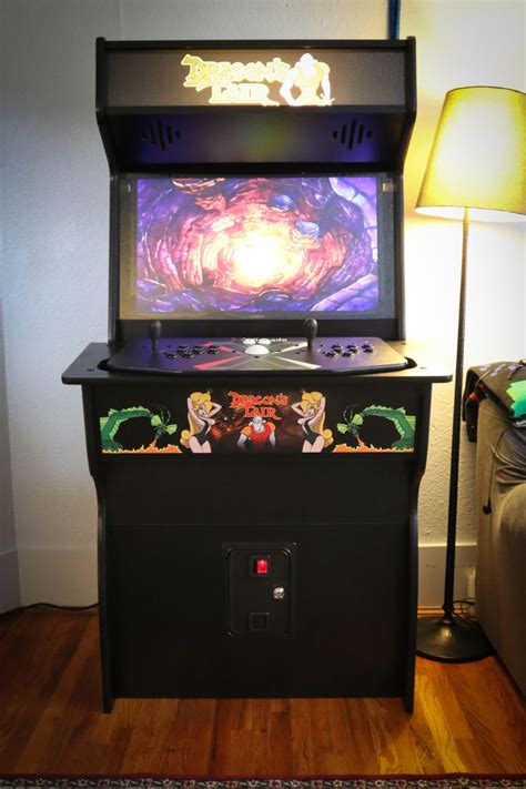 Our Finished Cabinet From The Front Arcade Arcade Games Gaming