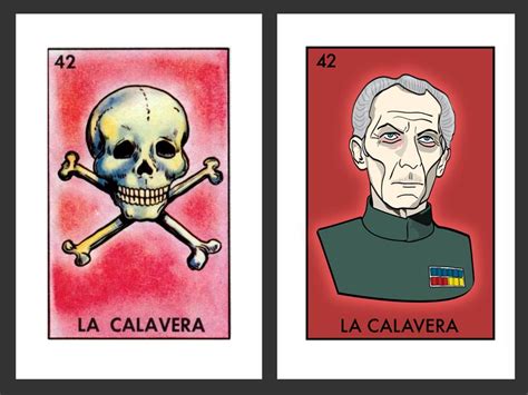 Star Wars Inspired Loteria Cards By Chepo Pena