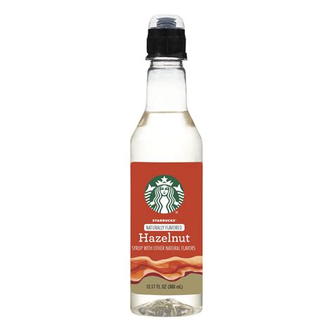 Starbucks Naturally Flavored Hazelnut Coffee Syrup Fl Oz