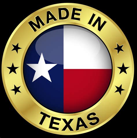 Cropped Texas Made In Badge Great Texas Fundraiser
