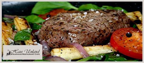 Das steakhaus haus unland steht für küche mit höchsten ansprüchen. Steaks vom heißen Stein im Restaurant & Steakhause Haus ...