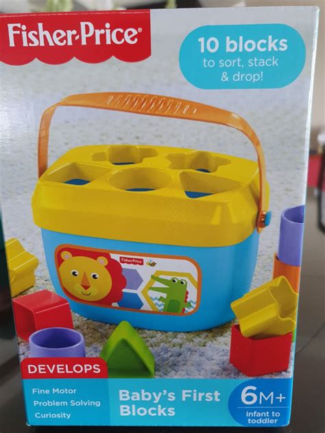 Fisher Price Babys First Blocks Babies And Kids Infant Playtime On