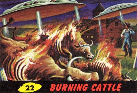 An excellent overview of the mars attacks trading card line. The 20 Most Twisted Mars Attacks Cards | Topless Robot