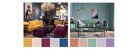 Triadic Colour Scheme Interior Design