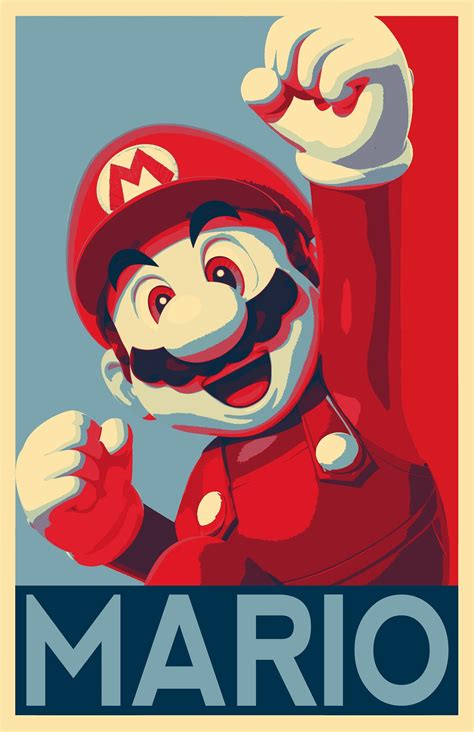Mario Illustration Super Mario Bros Nintendo Video Game Etsy Super
