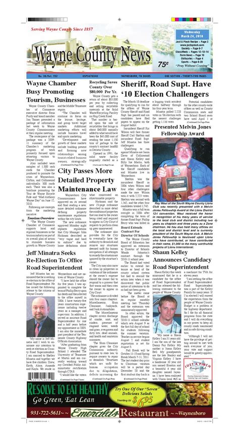 Wayne County News 03-24-10 by Chester County Independent - Issuu