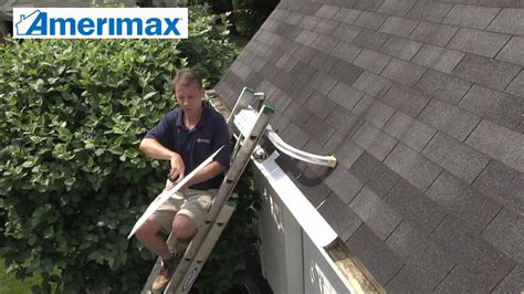 How To Install Amerimax Snap In Filter Gutter Guards Youtube