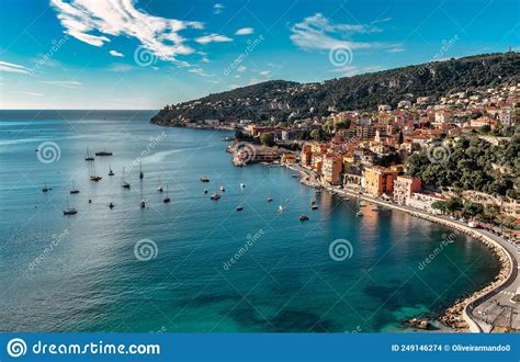 Villefranche Sur Mer On Cote D Azur French Riviera In France Stock