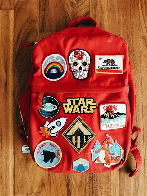 No Sew Backpack Patches Hither And Thither