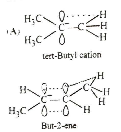 The Hyperconjugative Stabilities Of Tert Butyl Cation And 2 Butene