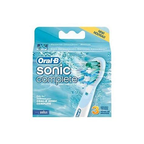 Braun Oral B Sonic Complete Replacement Brushes 3 In Box Pricepulse