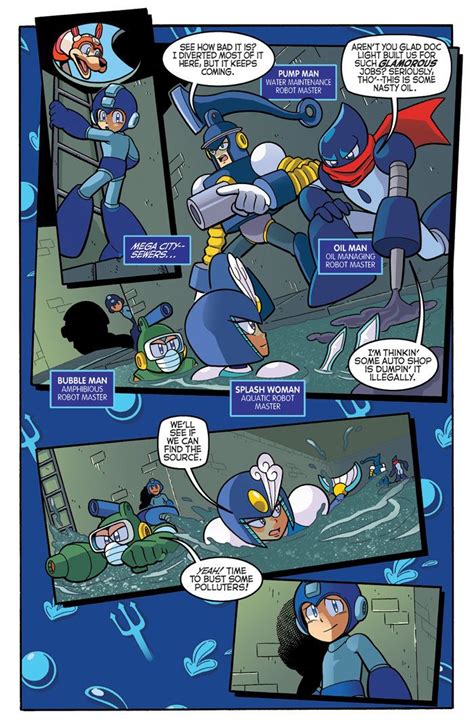 Mega Man Etank Archie Comics Lasemalley