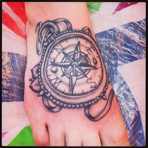 Black And Grey Compass Tattoo Compass Tattoo Compass Tattoo Designs