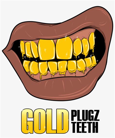 Smile Vector Tooth Grillz Cartoon Gold Grill Png Transparent Png