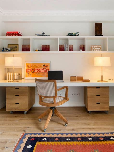 15 Inspirational Mid Century Modern Home Office Designs