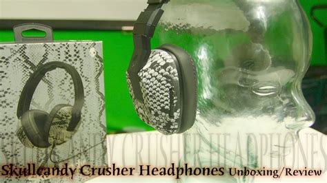 Skullcandy Crusher Headphones Unboxingreview Snake Skin Edition