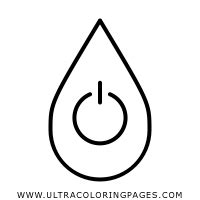 Dibujo De Gota De Agua Para Colorear Ultra Coloring Pages