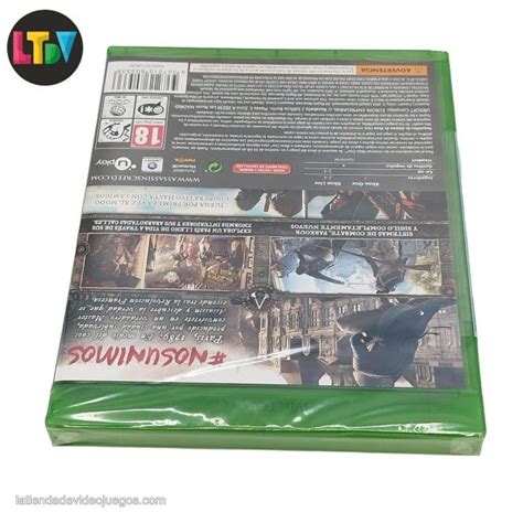 Comprar Assassins Creed Unity Xbox One La Tienda De Videojuegos