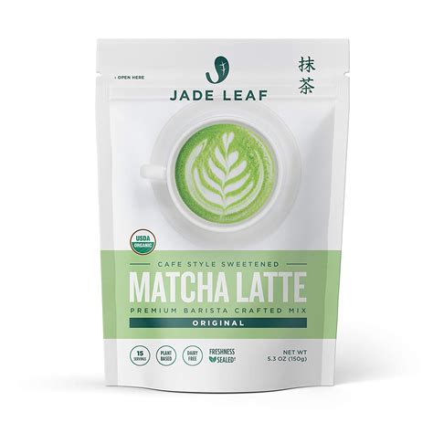 Jade Leaf Organic Matcha Latte Powder Mix Matcha Powder