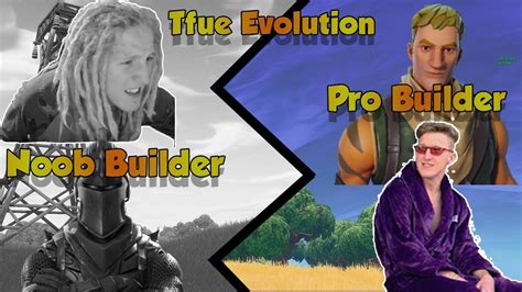 Faze Tfue Fortnite Building Evolution From First Game To Now Youtube