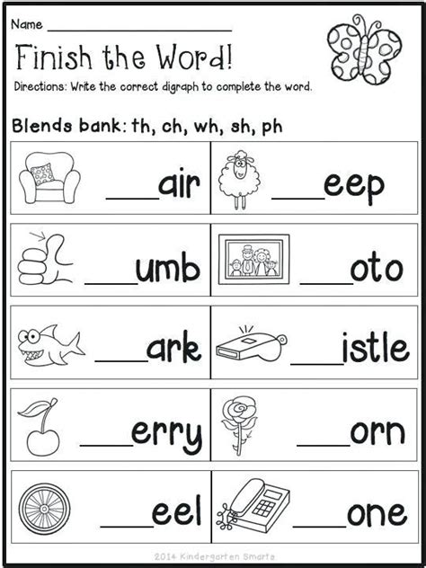 English 1st Grade Worksheet Printable Free Pdf
