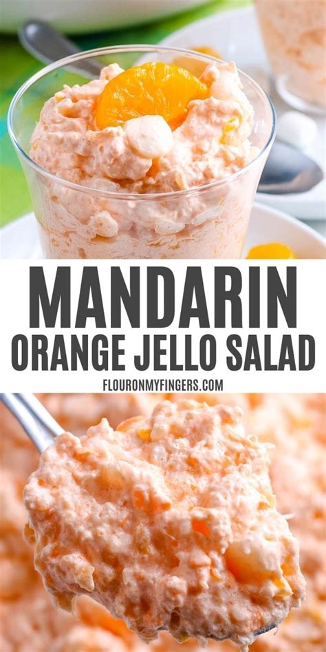 Mandarin Orange Jello Salad Mold
